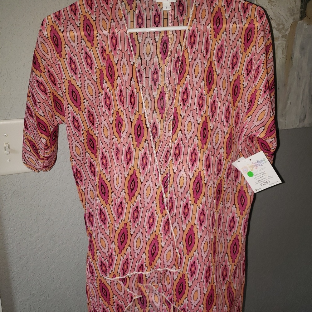 Lularoe Kids Bianca cover up